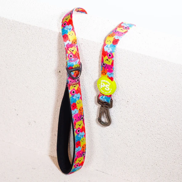 Pawstar Monsters Köpek Gezdirme Kayışı 120 cm x 2 cm - 2