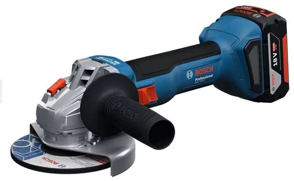 BOSCH GWS 18V-8 Tek Akülü Avuç Taşlama Makinası 18 Volt 4 Ah - 10