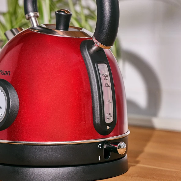 Emsan Turtle Kettle Red - 3