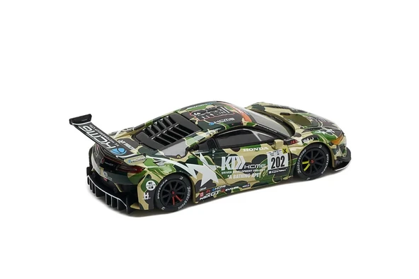 Pop Race 1/64 Honda NSX GT3 EVO22 KCMG BATHING APE - 2