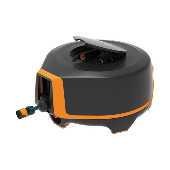 FISKARS 1025933 Tekerlekli Otomatik Hortum Makarası 360 Derece - 3