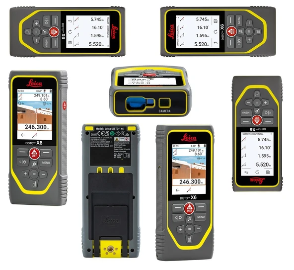 LEICA DISTO X6 P2P Full Set Kameralı Lazer Metre (250 metre) - 12