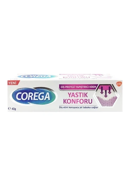 COREGA MAX TUTUŞ VE KONFOR DİŞ PROTEZİ YAPIŞTIRICI KREM 40G TÜP - 3