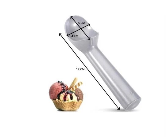 Pastaland Dondurma Kaşığı 17 cm GÜMÜŞ