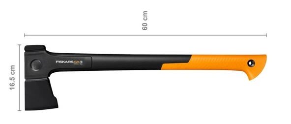 FISKARS X24 Parçalama Baltası 600 mm (1069104) - 6