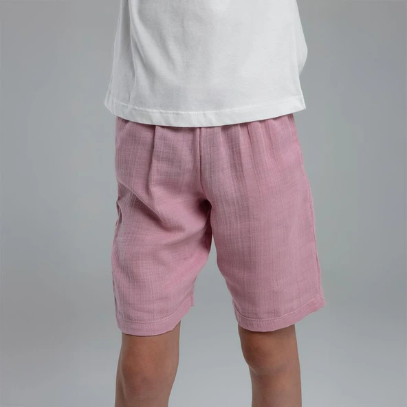 RolyPoly 3626C Kız Çocuk Bermuda Yazlık Pijama Takım - 6