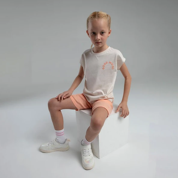 RolyPoly 3626C Kız Çocuk Bermuda Yazlık Pijama Takım - 2