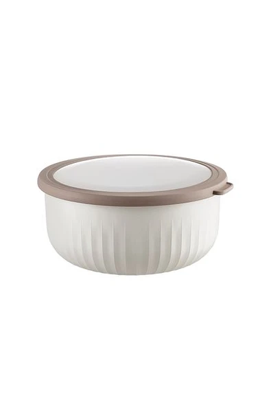 Lucca 4'lü Saklama Kabı Seti - Bej - 10 cm