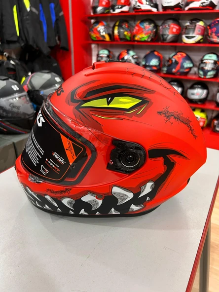 AXXIS DRAKEN S FORZA A5 MATT RED L - 2