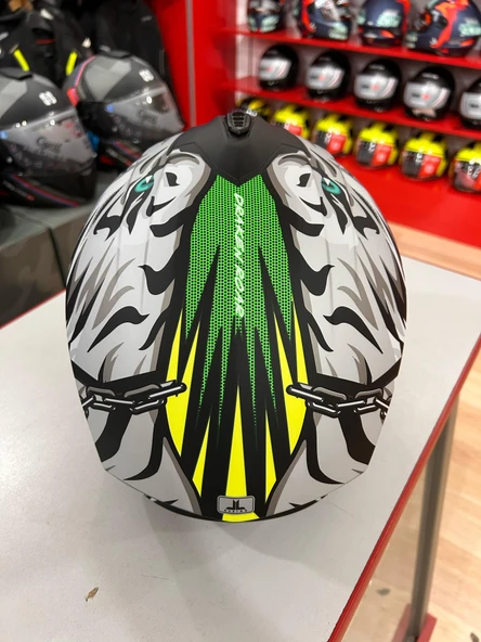 AXXIS DRAKEN S ROAR B3 MATT FLUOR YELLOW M - 3