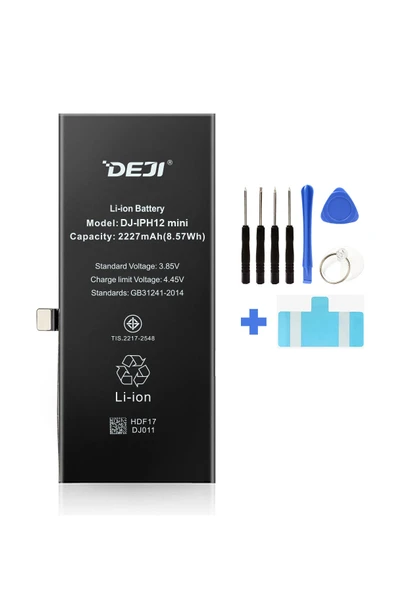 Deji iPhone 12 Mini Batarya Mucize Batarya Deji - Orijinal mAh Kapasite