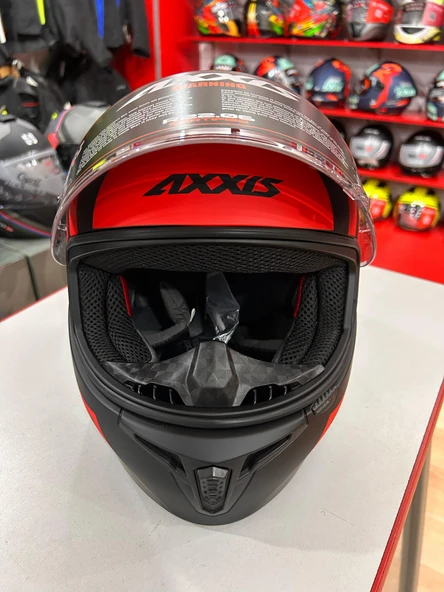 AXXIS DRAKEN S PREMIER B5 MATT RED XL - 6