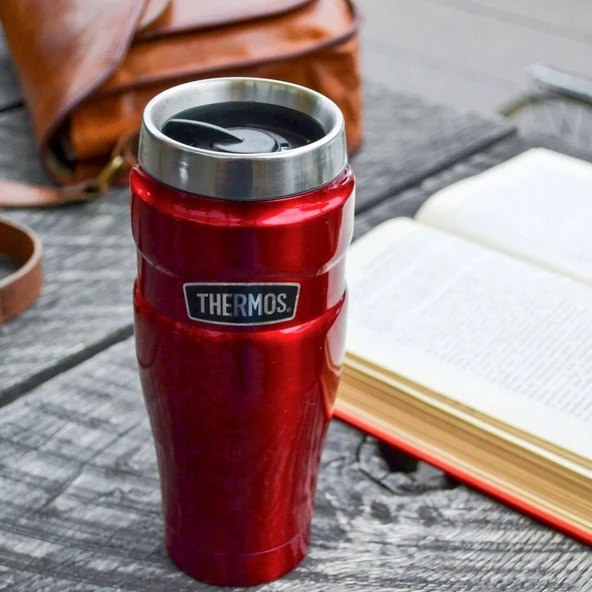 THERMOS SK1005 King Termos 0.47 Litre (Cranberry) - 3