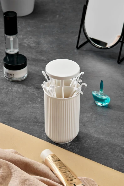 MİRA  BAS AÇ ve BAS KAPA SİSTEMLİ  KÜRDAN,  DİŞ İPİ,   KULAK ÇUBUGU DÜZENLEYİCİ (OTOMATİK KÜRDANLIK) - 3