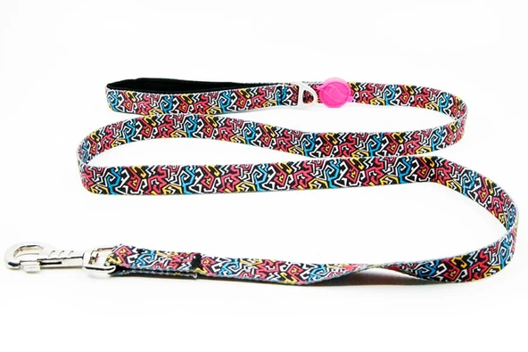 Tailpetz Graffiti Köpek Gezdirme Kayışı 120 cm x 2 cm