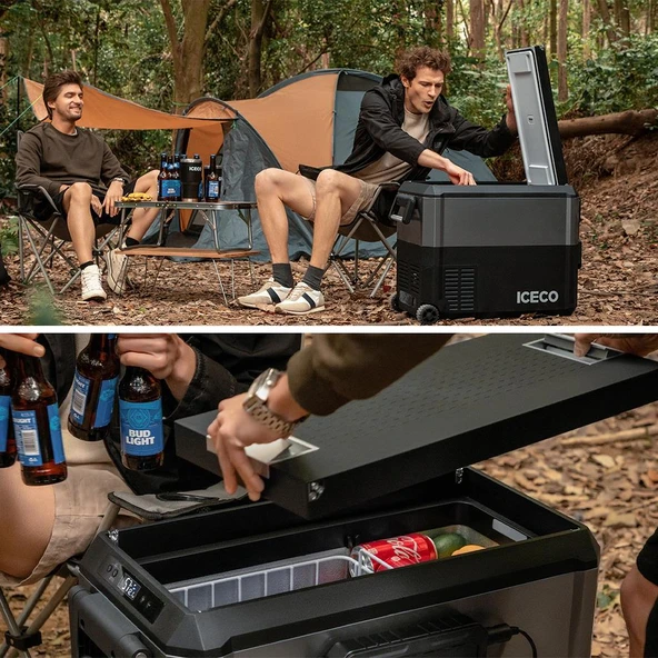ICECO JP50PRO 12/24Volt 47 Litre Tekerlekli Outdoor Kompresörlü Oto Buzdolabı/Dondurucu - 9