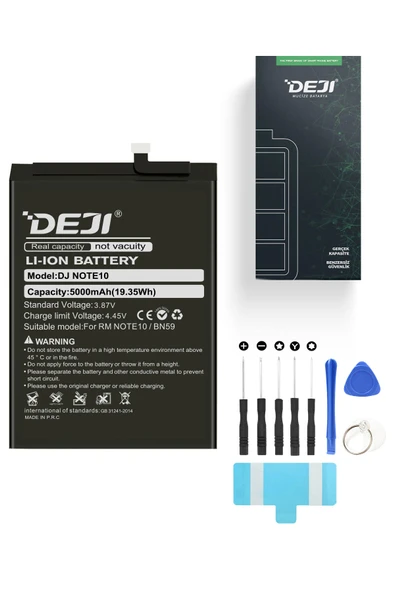 Deji Xiaomi Redmi Note 10 4G / Redmi Note 10S Batarya Mucize Batarya Deji BN59