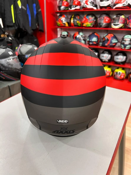 AXXIS DRAKEN S PREMIER B5 MATT RED XXL - 3