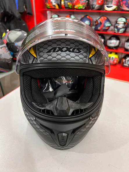 AXXIS DRAKEN S NAHESA A2 MATT GREY XL - 6