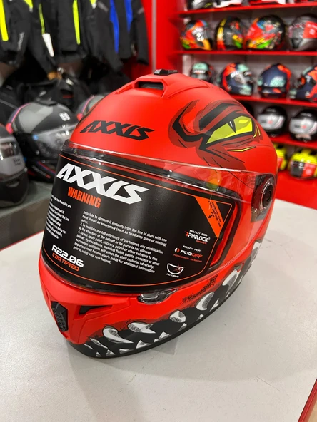 AXXIS DRAKEN S FORZA A5 MATT RED L