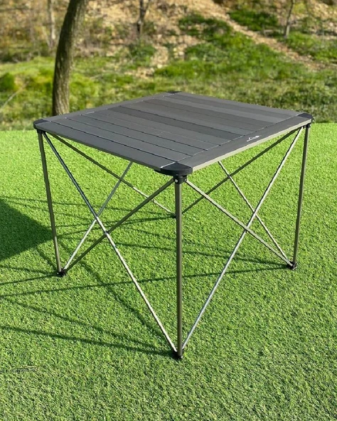 NURGAZ Campout Büyük Alüminyum Kamp Masası (NG AKMB) - 5