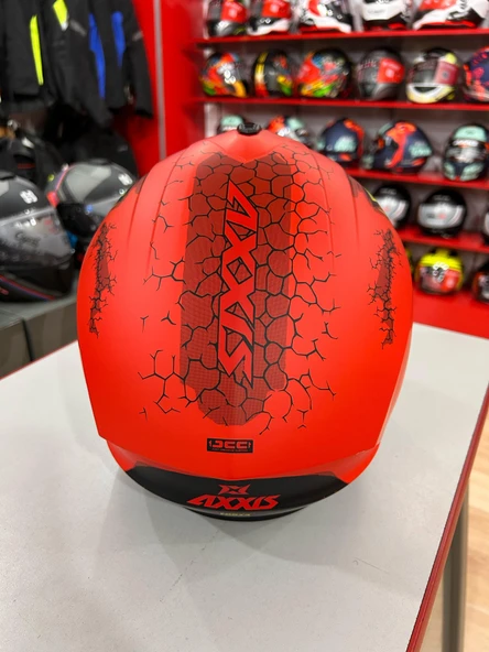 AXXIS DRAKEN S FORZA A5 MATT RED L - 4