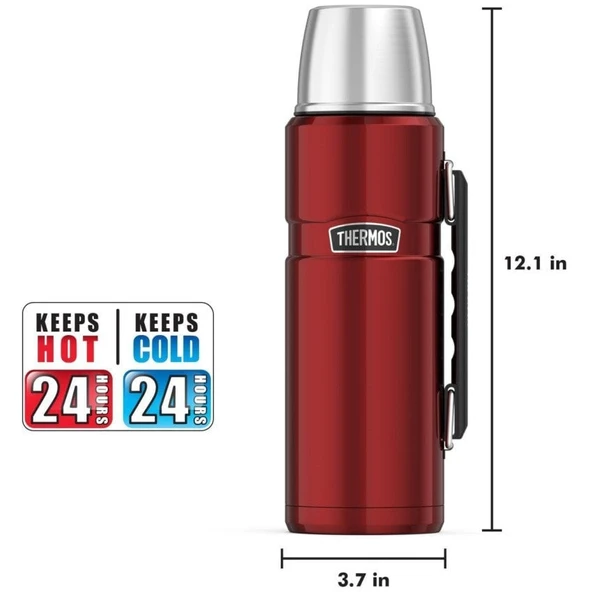 THERMOS SK2010 Termos 1.20 Litre (Cranberry) - 140936 - 5