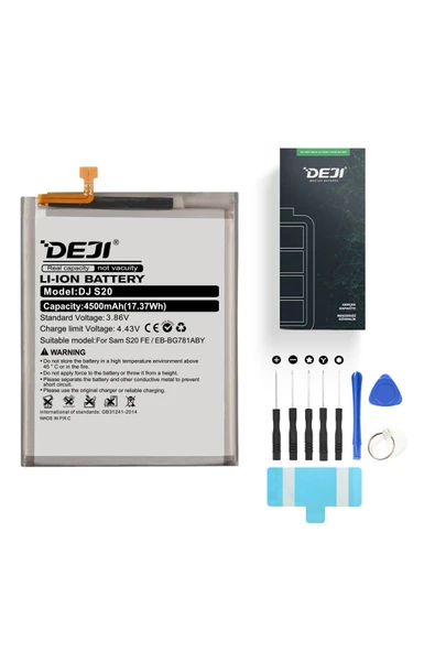 Deji Samsung Galaxy S20 FE / A52 / A52S Batarya Mucize Batarya Deji