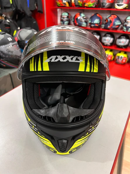 AXXIS DRAKEN S ROAR B3 MATT FLUOR YELLOW XXL - 6