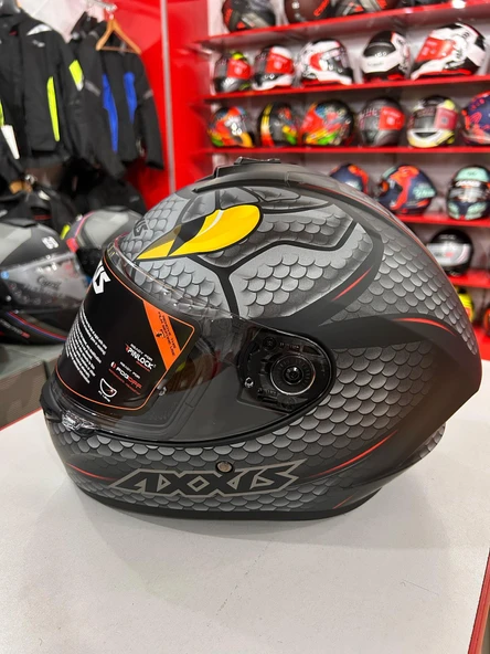 AXXIS DRAKEN S NAHESA A2 MATT GREY XL - 2