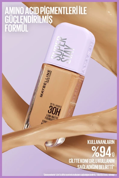 Maybelline New York Super Stay Lumi Matte Fondöten - 96 - 5
