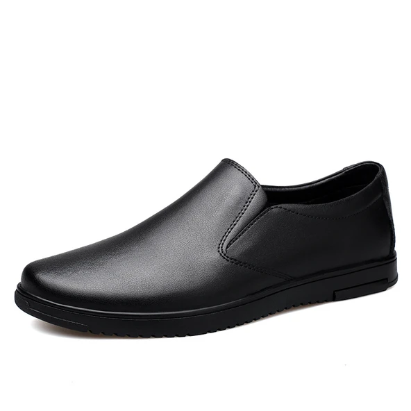 Erkek Deri Loafer Ayakkabı (Siyah)