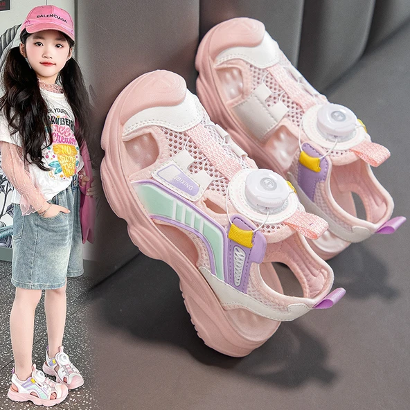 Unisex Çocuk Spor Ayakkabı (Pembe)