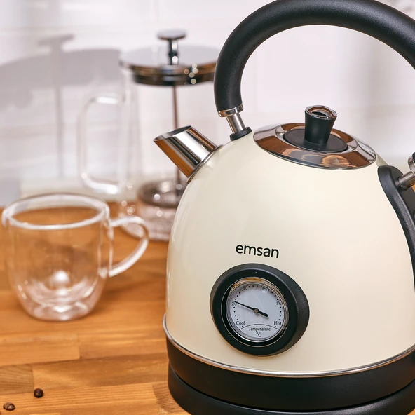Emsan Turtle Kettle Cream - 2