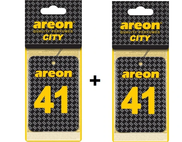 Areon 41 Vanilla Black Oto Araç Kokusu (2li )