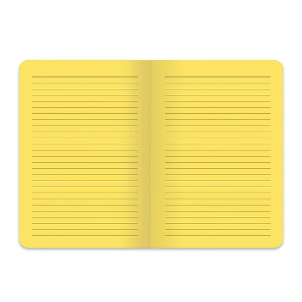 Hisli Şeyler Dikişli "Içimden Geldi" Karton Kapak 80 Sarı Yaprak A5 Çizgili Defter /C9 - 2