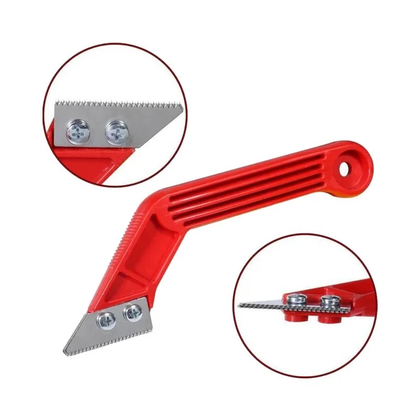 Profesyonel Beyaz Fayans Derz Dolgusu 2ad Suya Dayanıklı 450g-Spatula-Silikon Tabancası-Derz Kazıyıc - 5