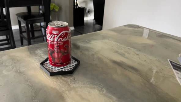 3D BASIM ALTIGEN İÇECEK ALTLIĞI