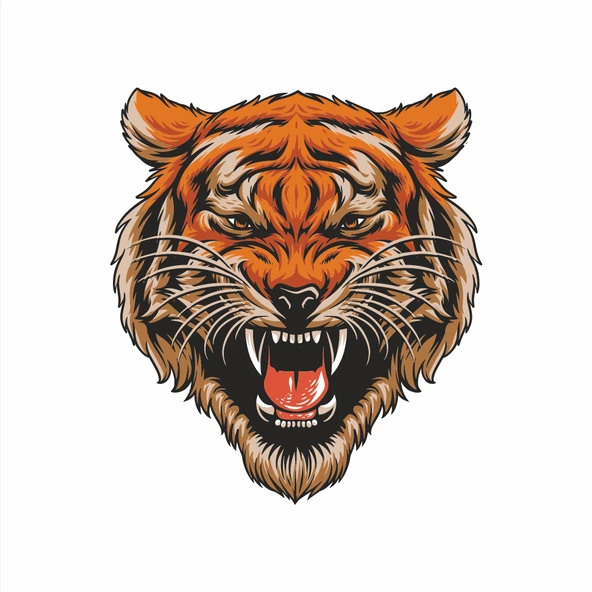 Kaplan Sticker 9 10x10 cmRenkli Sticker