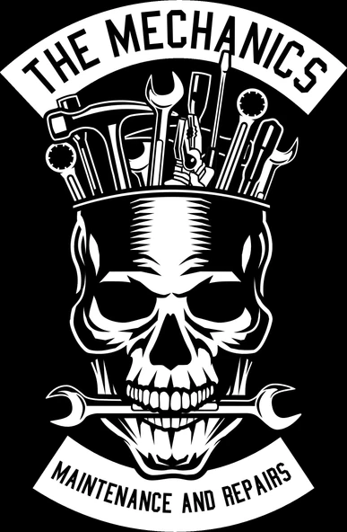 The Mechanics Sticker 10x10 cmRenkli Sticker
