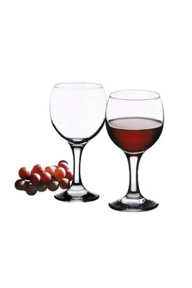 Paşabahçe 44412 bistro ayaklı su bardak  - 12 li su bardağı