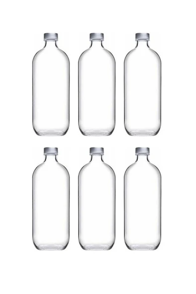 Paşabahçe iconic su şişesi - 1100cc iconic bottle şişe 6 lı 80356