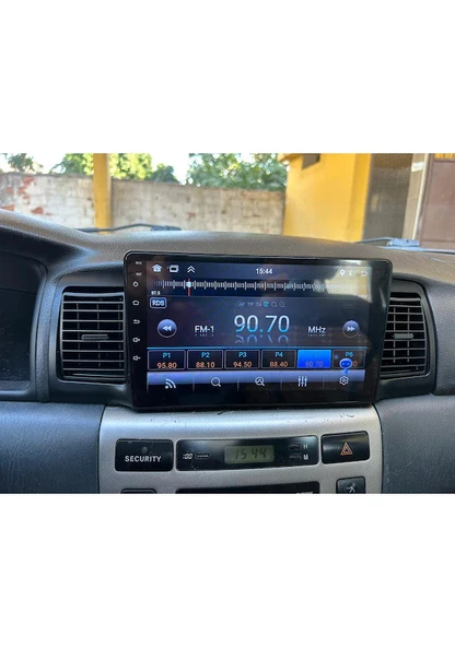 For-x Toyota COROLLA(2002-2006) 9'' ANDROİD-2GBRAM-32GB-KABLOSUZ Car Play-Wifi-Fm-Mp3-Bt-Mp5-Hd Geri Görüş Kamera Hediyelidir
