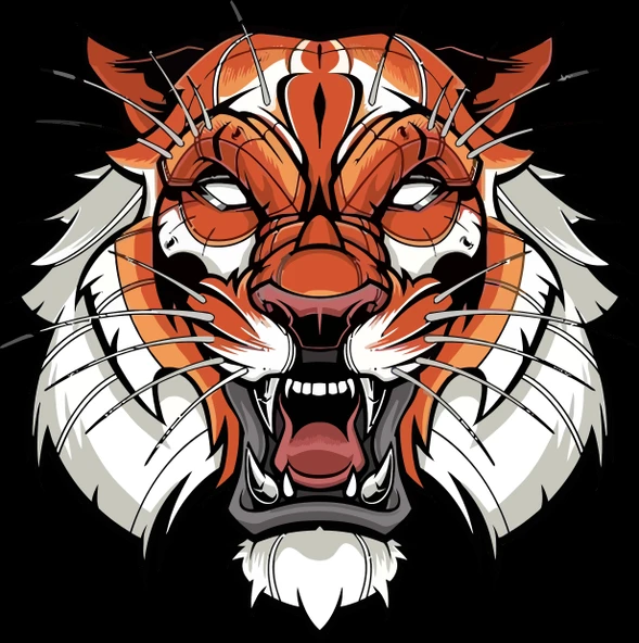 Aslan Sticker 10x10 cmRenkli Sticker
