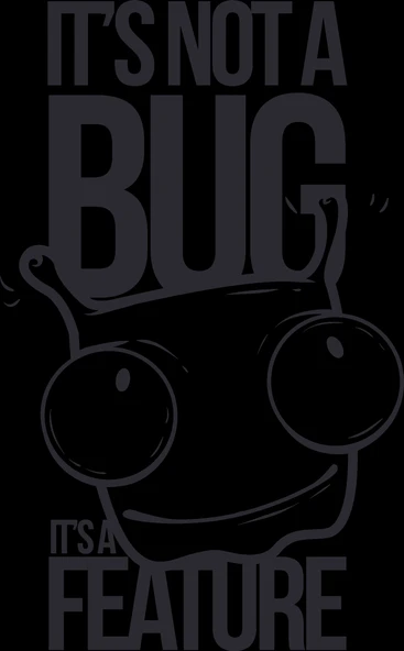 Bug Sticker 10x10 cmRenkli Sticker