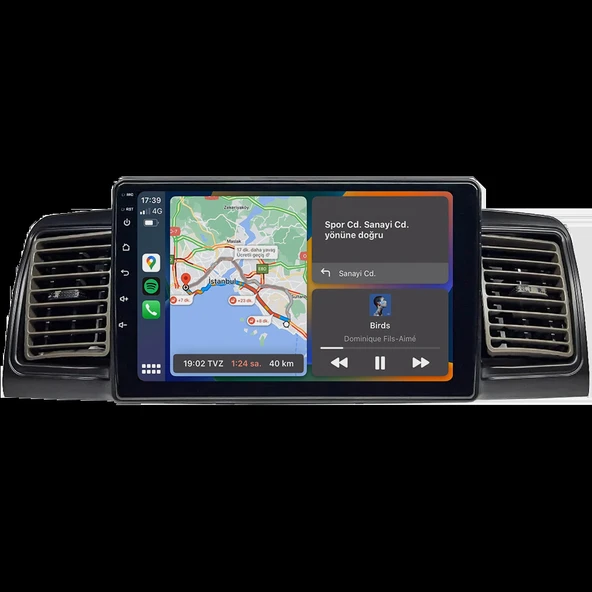 For-x Toyota COROLLA(2002-2006) 9'' Android-4gb RAM-64GB-ÖN Kayıt Kamera Dvr-Harici Mikrofon-Car Play-Wifi-Fm-Mp3-Bt-Mp5-Hd - 6