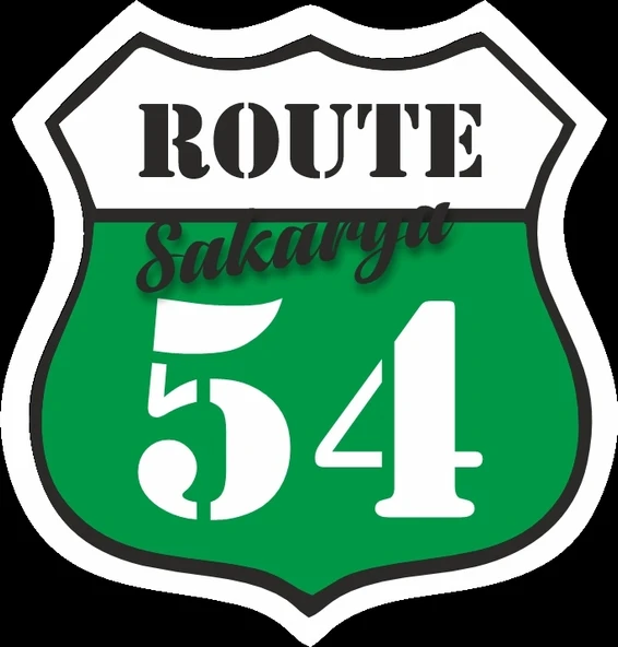 54 Sakarya Sticker 10x10 cmRenkli Sticker