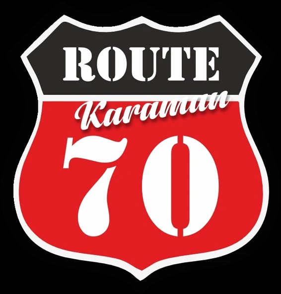 70 Karaman Sticker 10x10 cmRenkli Sticker