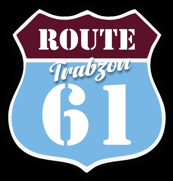 61 Trabzon Sticker 10x10 cmRenkli Sticker