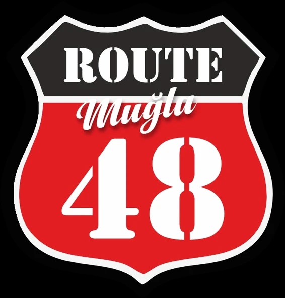 48 Muğla Sticker 10x10 cmRenkli Sticker